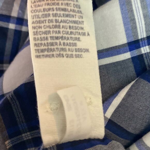American Eagle Authentic Fit Plaid Casual Shirt - Picture 8 of 8